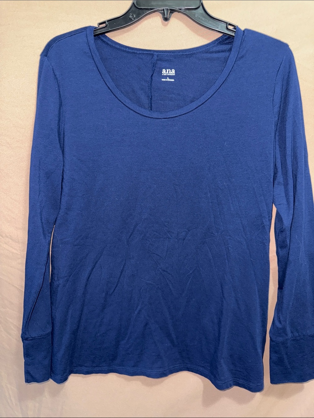NWOT a.n.a Women’s Large Bundle Long Sleeve Scoop Neck Shirts - Picture 4 of 10